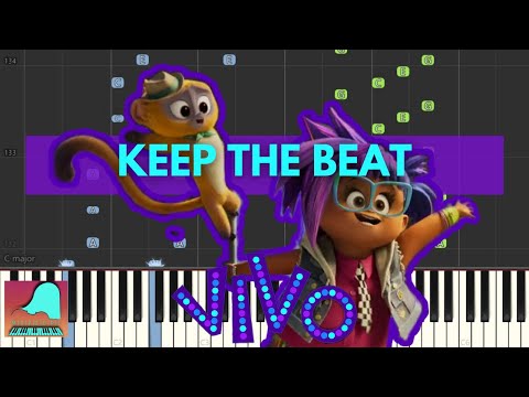 Keep The Beat - Vivo | Piano Accompaniment Tutorial (Synthesia)