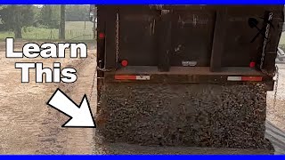 Spread Gravel In A Dump Truck: 7 Minute How-To