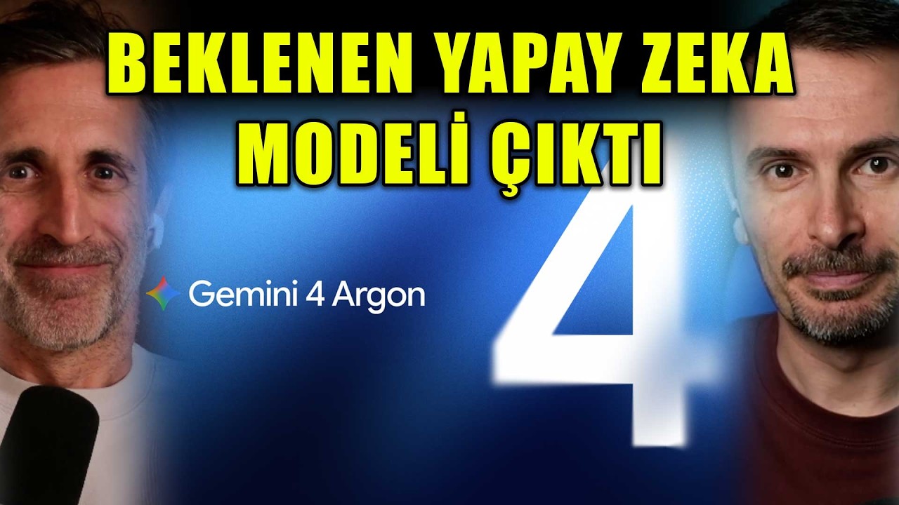 Google'ın yeni Yapay Zekası Gemini 4.0 çok iddialı #yapayzekagündemi