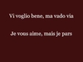 Je vole - Louane ( lyrics french and italian )