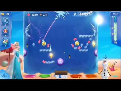 Frozen Free Fall: Icy Shot Bonus Level 85-3 ☃☃☃