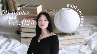 every book i read in 2025 reviewed in under 30 minutes