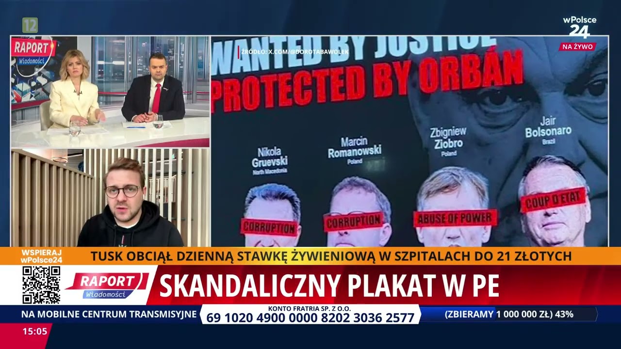 Skandaliczne plakaty na korytarzach Parlamentu Europejskiego!