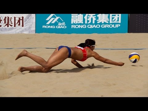 Walsh/Ross (USA) - Wang Fan/Yue (CHN) - Full Match FIVB World Tour 26.04.2015