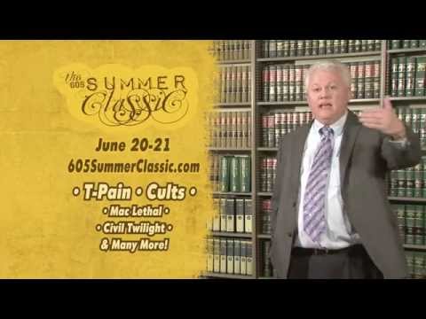 Scott Hoy Announcing T-Pain & Cults At The 5th Annual 605 Summer Classic