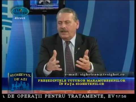 Sighetul de Azi - 23 Februarie 2012 - Preşedintele tuturor Maramureşenilor în faţa sighetenilor