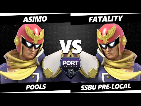 Port 9 Pre-Local - Asimo (Captain Falcon) Vs. Fatality (Captain Falcon) Smash Ultimate - SSBU