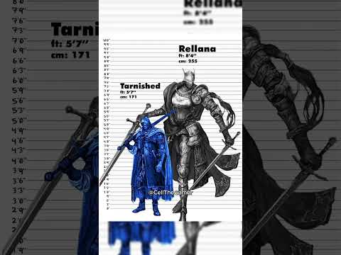 Rellana Size Compared to Tarnished
