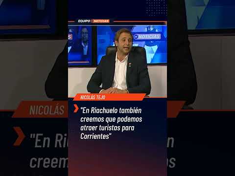 Nicolas Tejo, intendente de Riachuelo, reveló que trabajan para recibir a más turistas
