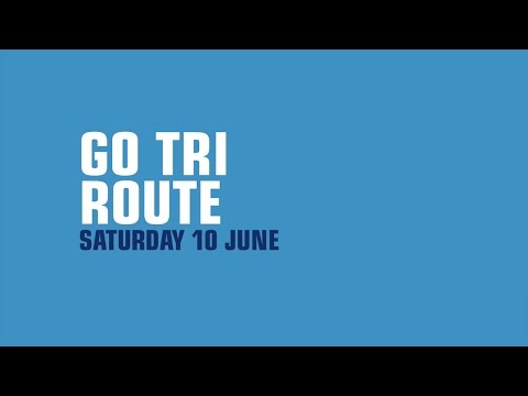 GO TRI Route Columbia Threadneedle World Triathlon Leeds