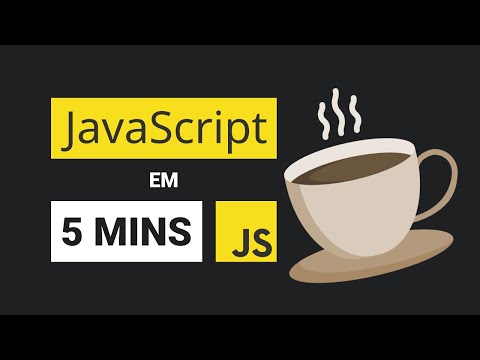 Aprenda JAVASCRIPT em apenas 5 MINUTOS (2026)
