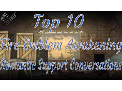 Top 10 Fire Emblem Awakening Romantic Support Conversations