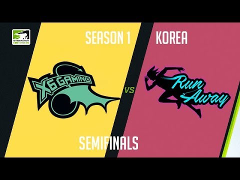X6-Gaming vs RunAway (Part 2) | OWC 2018 Season 1: Korea [Semifinals]
