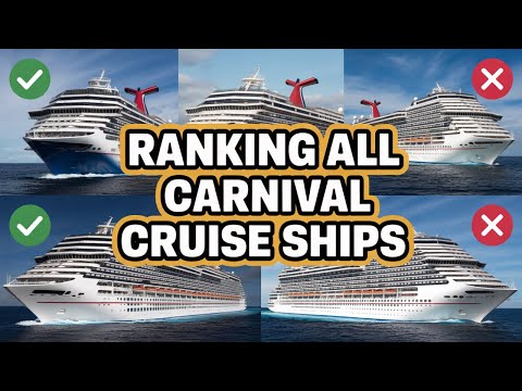 Thumbnail for EVERY Carnival Cruise Ship RANKED Worst to First (2025 Edition)
