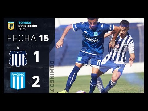 #TorneoProyección 2023 | Fecha 15 | resumen de Talleres y Racing
