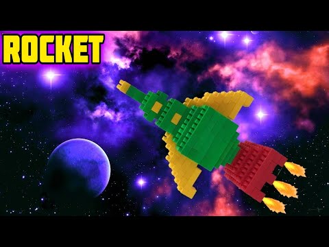 Як Скласти Ракету з Конструктора Кроха
