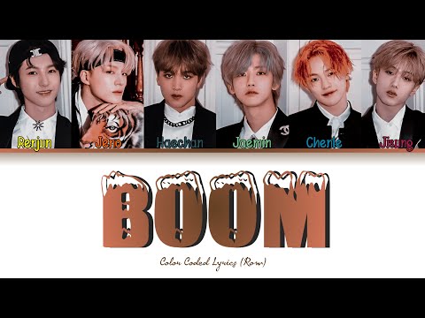 NCT DREAM - Boom Color Coded Lyrics (Rom)