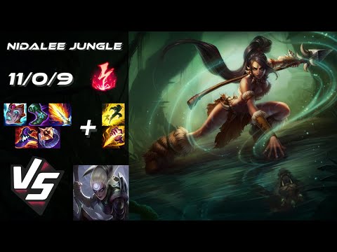 JUNGLE Nidalee vs Diana - NA Grandmaster Patch 14.9