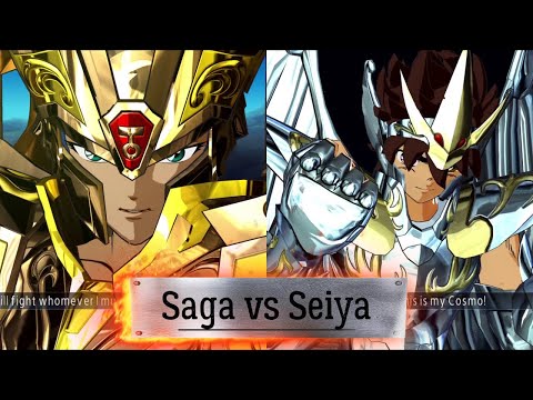 Saint Seiya: Soldiers Soul - Saga (God Cloth) vs Seiya (God Cloth) (5 Round)