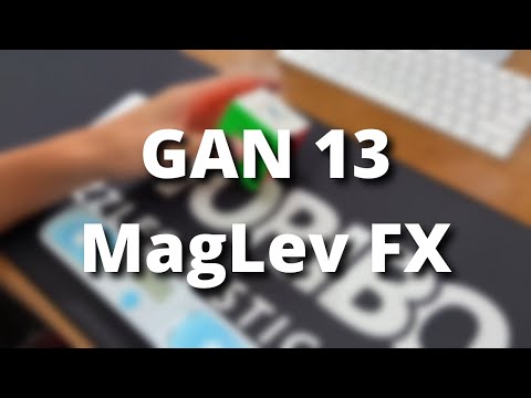 GAN 13 Maglev FX First Impressions and Solves - Matty Hiroto Inaba from Hawaii