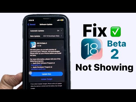 Fix iOS 18 Beta 2 Not showing in iPhone || How to install iOS 18 Beta 2 on iPhone