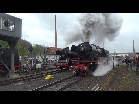 Dampfloks 23 071 & 35 1097 -  Parallelfahrt -  Tag 3