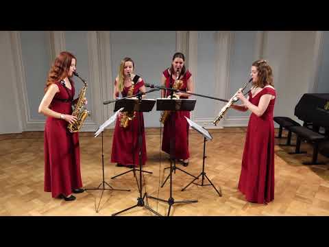 Michael Nyman. Song for Tony ¦ SIRENES SAXOPHONE QUARTET