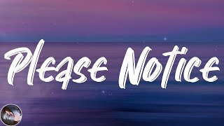 Christian Leave - Please Notice (Lyrics)