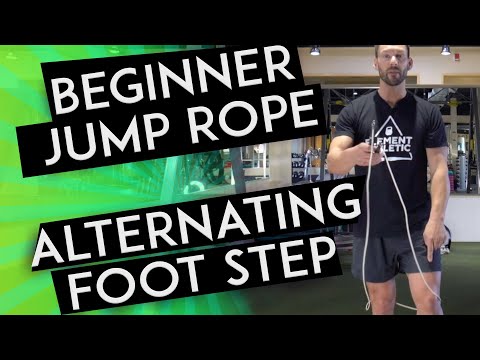 How to Jump Rope for Beginners - Alternating Foot Step | Day 2