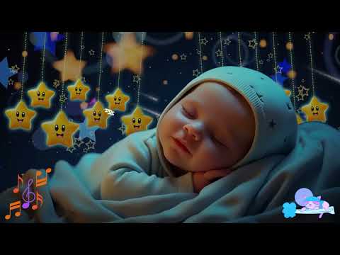 Sleep Music for Babies 💕 Fall Asleep Within 5 Minutes 😴 Mozart & Brahms for Brain Development