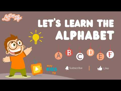 Lets Learn The Alphabets ABCD | MellyKidsTv Nursery Rhymes & Kids Songs #abcd #alphabets