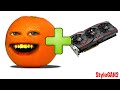StyleGAN2 Annoying Orange Thx John Hills