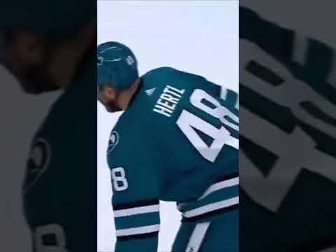 Tomas Hertl scores vs Golden Knights (NHL Pre-season 9/24/2023) #shorts #nhl #hockey