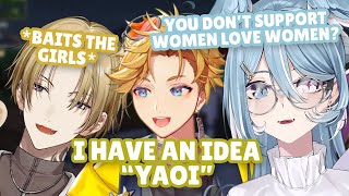 【#vcraftenchanted 】Wilson and Luca almost started a "religion war" with Elira and the girls