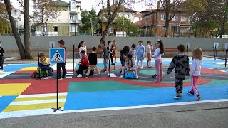 ДГ “Максим Горки“ в Кърджали се сдоби с площадка за безопасност на движението