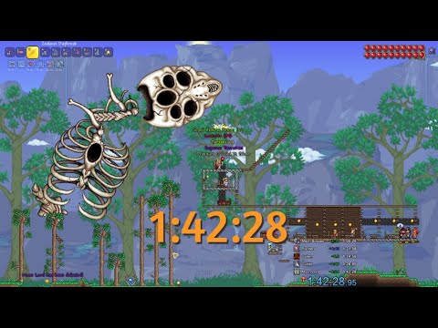 Moon Lord in 1:42:28 - Normal NMA Random Seed Speedrun