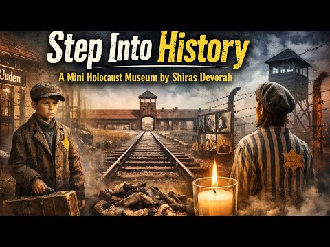 See how a mini Holocaust museum was built by girls from Shiras Devorah High School in Lakewood