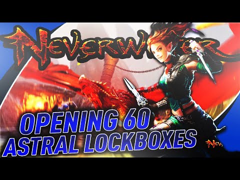 Opening 60 Astral Lockboxes - Easy 100% Mount + Companion Bolsters in Neverwinter