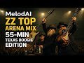 ZZ TOP Texas Boogie Nights 55 Min Arena Rock Highway Mix