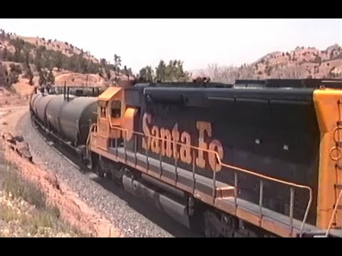 ATSF 4038 East at Woodford, Tehachapi 5-31-1992