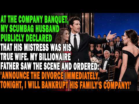 My Husband Declared His Lover His True Wife. My Billionaire Dad Promptly: "I'll Make His Company...