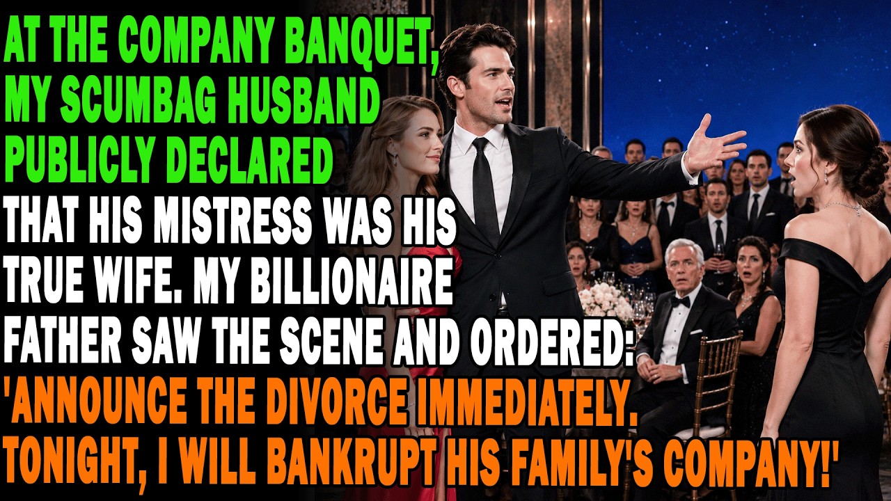 My Husband Declared His Lover His True Wife. My Billionaire Dad Promptly: "I'll Make His Company...
