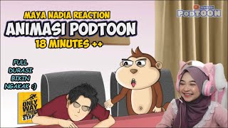 Download lagu Ngakak Banget Liat Meraka - Full Durasi Reaction Animasi PODTOON mp3