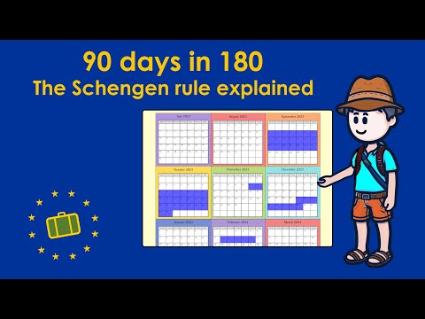 90 days in 180: the Schengen rule explained