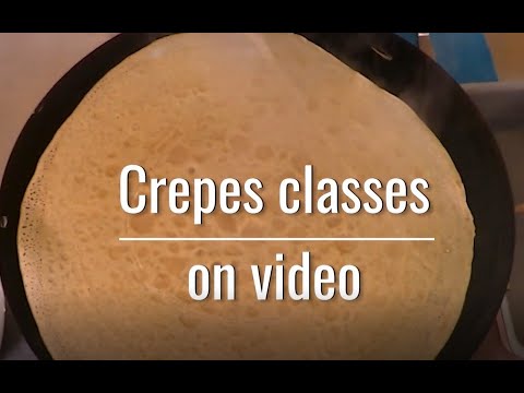 CREPES CLASSES ON VIDEO