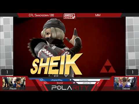 CFL Smackdown 138 WiiU - Phuzix (Sheik) vs Thexan (Fox) - Money Match