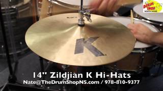 Video thumbnail for Zildjian K Hi-Hats 14'' - The Drum Shop North Shore by Nate Morrison Drums