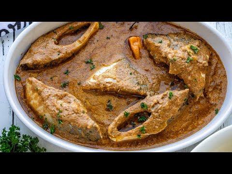 Cameroonian Njangsa Sauce - creamy, delicious stew that goes great with rice!