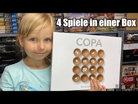 Copa von Steffen Spiele - 4 Spiele in einer Box - ab 7 / 8 und 10 Jahre