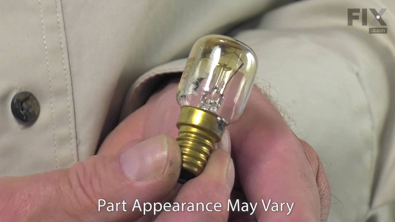 Replacing your Light Bulb - 120-130V - 15W Replacing your Light Bulb - 120-130V - 15W